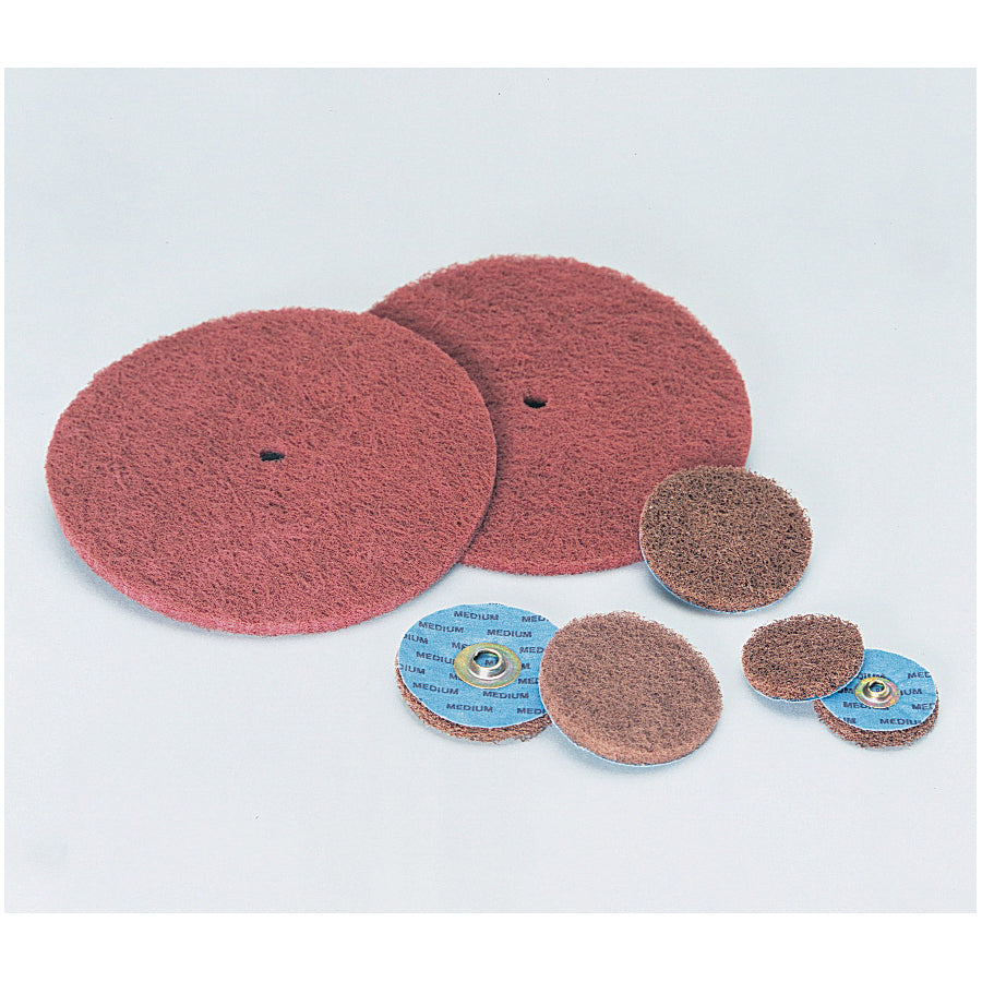 3M STA-844510 - Standard Abrasives Buff and Blend GP Disc 844510, 4-1/2 in x 3/8 in A MED, 10 per case 3M STA-844510 7000121871 - eGrimesDirect