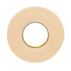 3M Venture Tape 1163MS74-T323 double coated PET tape, 1/2 inch by 60 yards, shown on a flat surface for industrial use.