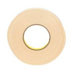 3M Venture Tape 1163MS74-T328 double-coated PET tape, 3/4 inch by 60 yards, showing the tape roll with branding and adhesive surfaces.
