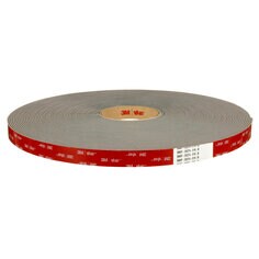 3M B90F-3/4X36 - VHB Architectural Panel Tape B90F Black 3/4 in x 36 yd Roll 7100203212 - eGrimesDirect