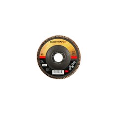 3M Cubitron AB55635 - 4-1/2 Inch x 7/8 Inch Type 27 40+ Grit Cubitron II 967A Ceramic Alumina Flap Disc 7100085781 - eGrimesDirect