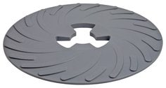 3M AB45207 - Disc Pad Face Plate 45207 5 in Medium Gray 7000120520 - eGrimesDirect