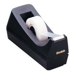 3M Scotch C-38-ESF - Desktop Tape Dispenser C-38 Black 7100094204 - eGrimesDirect