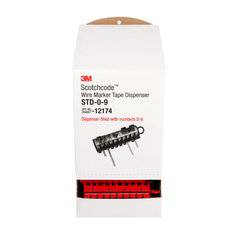 3M Scotchcode wire marker tape dispenser filled with tape, used for labeling and organizing electrical wires.