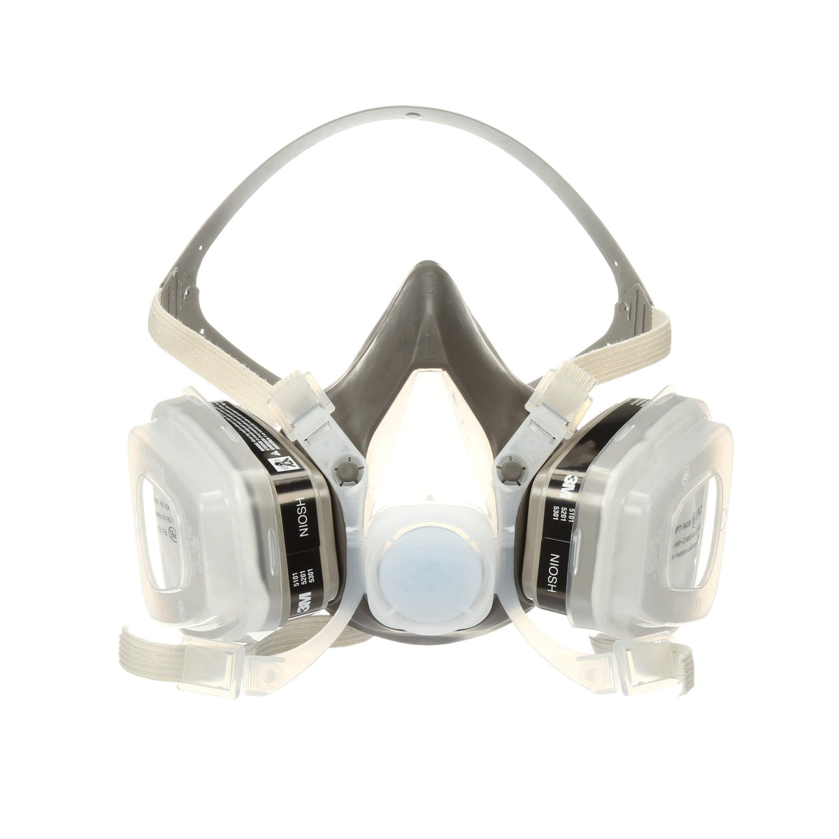 3M 53P71 disposable respirator, large half-facepiece P95 mask for paint spray and pesticide protection, shown in image