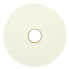 3M 4004-1/2X18 - Double Coated Urethane Foam Tape 4004 Off-White (1/2 Inch x 18 Yards) 7000122490 - eGrimesDirect
