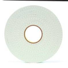 3M 4016-1X36 double coated urethane foam tape in off-white, 1 inch by 36 yards, shown on a plain background.