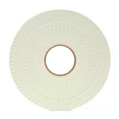 Double coated urethane foam tape from 3M, 4026 model, off-white color, 1/2 inch by 36 yards, double-sided adhesive tape.
