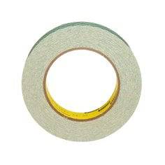 3M 410M-1X36 double coated paper tape in white, 5 mil thickness, 1 inch by 36 yards, suitable for industrial adhesion.