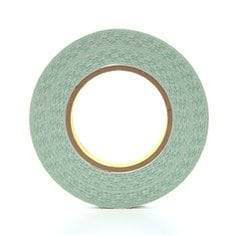 3M 9589 double coated film tape, white, 9 mil thickness, 1/2 inch wide, 36 yards long, double-sided adhesive tape.