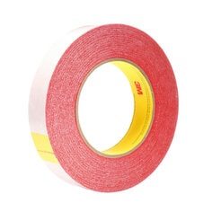 3M 9738R-48X55 - Double Coated Tape 9738R Red (1.9 Inch X 60 Yards) 7000029050 - eGrimesDirect