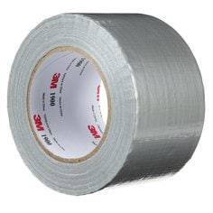 3M Value Duct Tape 1900 in silver, 2.83 inch by 50 yards, durable multi-purpose duct tape for repairs and sealing.