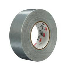 Silver 3M heavy-duty duct tape, 2-inch by 60 yards, durable adhesive tape for sealing and repairs.