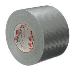 3M 3939 Silver Duct Tape, 3.8-inch x 60 yards, sturdy adhesive tape for repairs and sealing applications.
