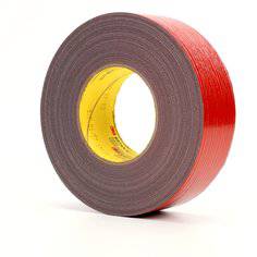 3M Performance Plus Duct Tape 8979N in Nuclear Red, 1.89 inch x 60 yards, shown on a flat surface.
