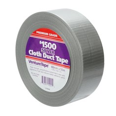 3M Venture 1500-G028 - Cloth Duct Tape 1500 Silver (1.89 Inch x 60 Yards) 7100043836 - eGrimesDirect