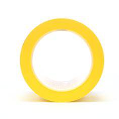 3M Vinyl Tape 471 in yellow, 4-inch x 36 yards, 5.2 mil thick, showing the bright yellow tape roll with 3M branding