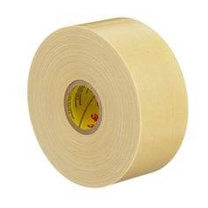 3M Scotch 2520 yellow electrical insulating varnished cambric tape, 1.5-inch x 36 yards, with 8 mil thickness, for electrical insulation.