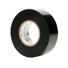 3M TemFlex 1700 vinyl electrical tape, 1 inch by 66 feet, durable black insulation tape for electrical wiring.