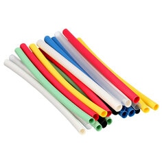 3M FP301-1/4X6ASST - 3M Heat Shrink Thin-Wall Tubing, FP-301, assorted colours,1/4 in x 6 in (0.64 cm x 15.24 m) 3M FP301-1/4X6ASST 7000132601 - eGrimesDirect