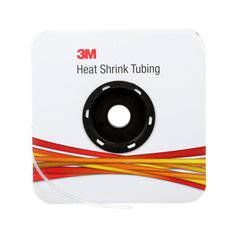 Clear 3M FPSM301-1/8X100CL heat shrink thin-wall tubing on spool, 1/8 inch diameter, 100 feet length, for electrical enclosures.