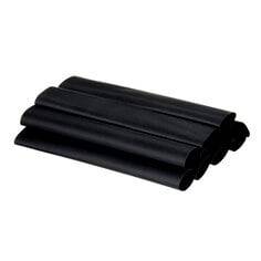 3M FPSM301 black heat shrink thin-wall tubing, 3/4 inch diameter, 50 ft spool, used for electrical enclosures and insulation.