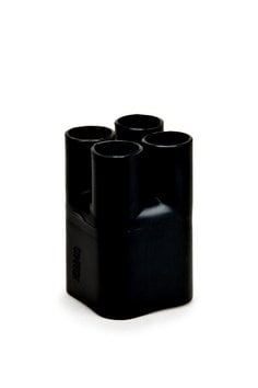 3M HDBB-410-1-250 - Heat Shrinkable Heavy Duty Cable Breakout Boot Black 4-Way Outlet 7000132581 - eGrimesDirect
