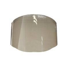3M aluminumized polycarbonate molded faceshield window, clear protective face shield for safety and face coverage.