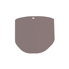 Clear polycarbonate faceshield window by 3M, gold-coated, designed for total performance and protection in face shield applications.