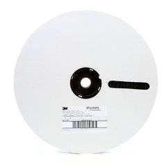 Black 3M SJ3518-1x50 Flame Resistant Loop Fastener, 1 inch by 50 yards, suitable for industrial and safety applications.