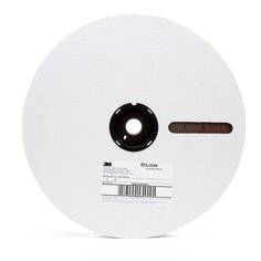 3M SJ3526-1X50-BGE beige hook and loop fastener strip, 1 inch by 50 yards, shown in close-up detail.