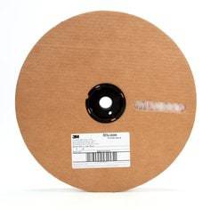 3M SJ3526-1X50-WHT hook and loop fastener in white, 1 inch wide by 50 yards long, for versatile fastening applications.
