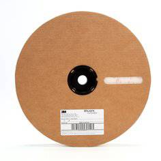 3M SJ3527-1X50-WHT white loop fastener strip, 1 inch wide, 50 yards long, suitable for mounting and fastening projects.