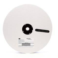 3M SJ3532N black hook fastener roll, 2-inch by 50 yards, durable hook and loop fastening for various applications.