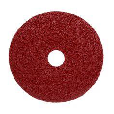 3M AB89599 ceramic fibre disc, 5-inch closed coat abrasive disc with 60+ grit for metal grinding and surface finishing.