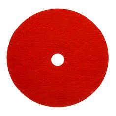 3M AB89656 closed coat fibre disc with ceramic alumina abrasive, 7-inch diameter, 120+ grit for metal grinding and finishing.