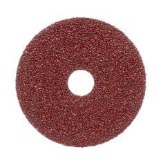 3M Cubitron II AB27400 closed coat fibre disc with ceramic alumina grit, 4.5-inch diameter and 7/8-inch arbor, 36+ grit.