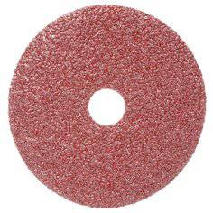 3M Cubitron II AB27402 closed coat fibre disc with ceramic abrasive, 36+ grit, 7-inch diameter, for grinding and finishing.