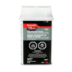 3M Bondo 00401C - Bondo Fibreglass Resin 401C 15 Oz (426 ml) 7100054029 - eGrimesDirect