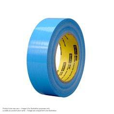 3M Scotch 8916V-18X55 appliance filament tape in blue, 0.70 inch wide, 60.14 yards long, designed for bundling and sealing.