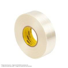 3M Scotch 8916V clear appliance filament tape, 0.94 inch wide by 60.14 yards, with strong filament reinforcement.