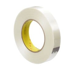 Clear 3M Scotch 898 filament tape, 0.94 inch wide, 60 yards long, durable packaging and sealing tape for industrial use.