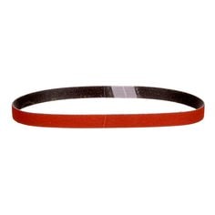 3M AB80232 - 1/2 Inch x 18 Inch Sanding Belt 80 Grit 777F Ceramic Alumina Yf Polyester Flexible Backing 7000118383 - eGrimesDirect