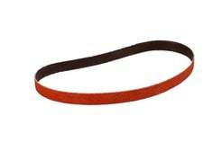 3M Cubitron II ceramic alumina file belt, 3/4 x 18 inches, 36+ grit, flexible polyester backing, ideal for metal grinding and finishing