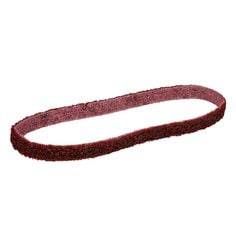 3M Scotch-Brite SB17515 surface conditioning belt, medium grit, 1/2 inch by 12 inch file belt for surface finishing and polishing.