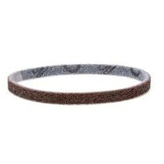 3M Scotch-Brite SB18087 coarse surface conditioning belt, 1/2 inch by 18 inch file belt for surface finishing and grinding.