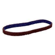 3M Scotch-Brite SB64457 durable flex file belt, medium grit, 1/2 inch by 12 inch size, for sanding and surface finishing.