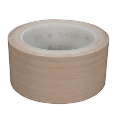 3M 5498-1-1/2X36-AERO - PTFE Film Tape 5498 Beige (1.5 Inch x 36.0 Yards) 7000143186 - eGrimesDirect