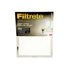 3M Filtrete 9853DC-NA - Filtrete Clean Living Basic Dust Filter Mpr 300 20 in x 25 in x 1 in (51 cm x 63.5 cm x 2.5 cm) 1 Per Pack 7000137172 - eGrimesDirect