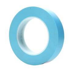 3M Scotch Fine Line Tape 215 in blue, 1 inch wide and 60 yards long, with 4.7 mil thickness for precise masking.